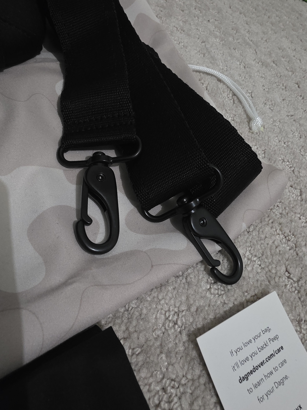 Dagne Dover Black Medium Landon Carryall - Picture 3 of 5